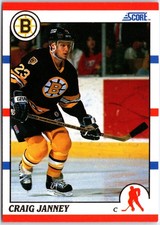 1990-91 Score Hottest and Rising Stars #58 Craig Janney