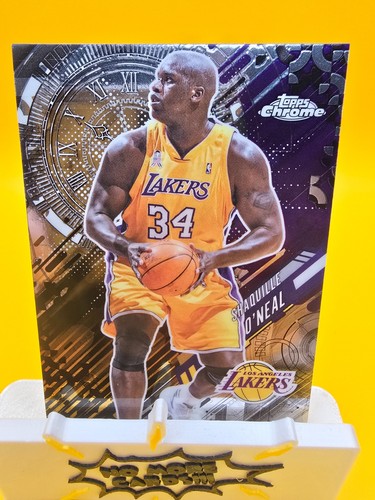 2025-26 Topps Chrome Update Shaquille O'Neal Go Time Lakers