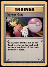 Sabrina's Gaze Unlimited Common Gym Heroes 125/132 HP on eBay