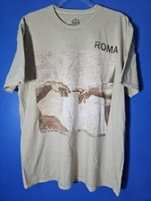 Officially Licensed Roma T-Shirt Heavyweight Size Large