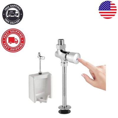 1/2 Inch Zinc Alloy Urinal Flush Valve - Easy Installation & Water Saving Design