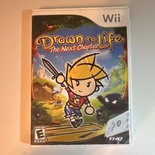 THQ Drawn to Life: The Next Chapter Nintendo Wii Manual Included Multiplayer