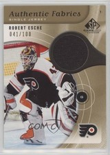 2005 SP Game Used Edition Authentic Fabrics Gold 41/100 Robert Esche #AF-RE 08ee