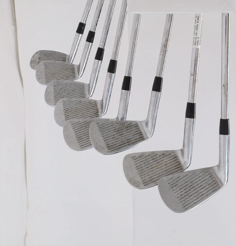 Tour Edge Exotics Cnc Forged Blades Iron Set 4-Pw, Sw Extra Stiff Kbs 87072 - Image 3 of 4