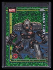 Hellgate 2026 Topps Chrome Marvel Comics #124 Hulk Green Lazer Refractor /99