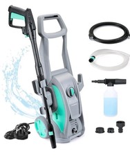 High Pressure Washer 2-in-1 135 Bar - Safe, Portable & Perfect for Outdoor Tasks