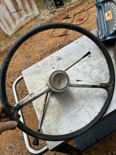 1960 - 1966 CHEVROLET C10 TRUCK STEERING WHEEL GMC c10 apache 10 20 1963 1964 - Picture 5 of 7