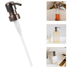 Reusable Metal Pump Head for Soap Dispenser Bottle Easy Press Design