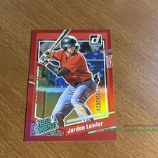 2023 Panini Donruss Jordan Lawler Rated Prospect Red Holo /2023 Arizona Rookie