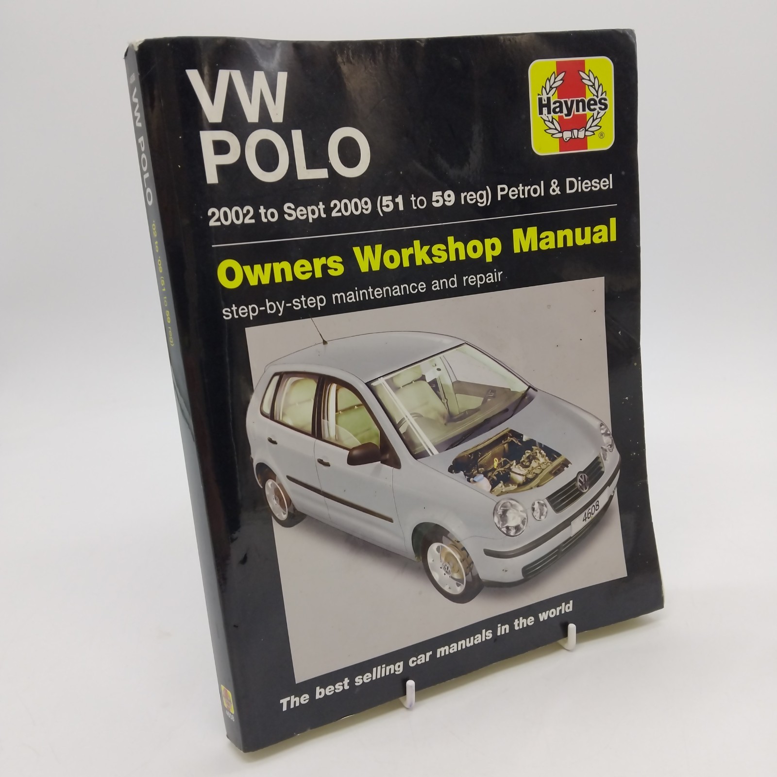 Haynes 4608 VW Polo 2002 to Sept 2009 Softback Automotive Repair Manual