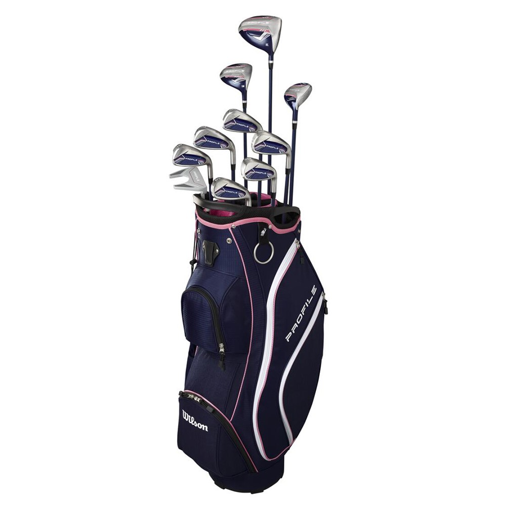 NEW Lady Wilson Profile 2025 Complete Set w Driver Irons Putter Cart Bag 115690₽