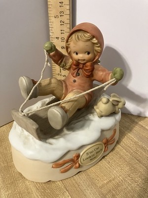 Memories of Yesterday: S'no Use Lookin' Back Now! #527203 w/ Box, Enesco 1991