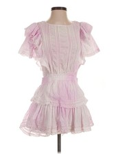LoveShackFancy Women Pink Cocktail Dress XS
