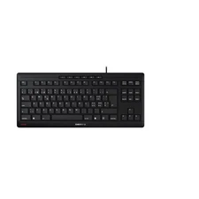 CHERRY STREAM KEYBOARD TKL, Clavier filaire sans clavier numérique, layout suisse