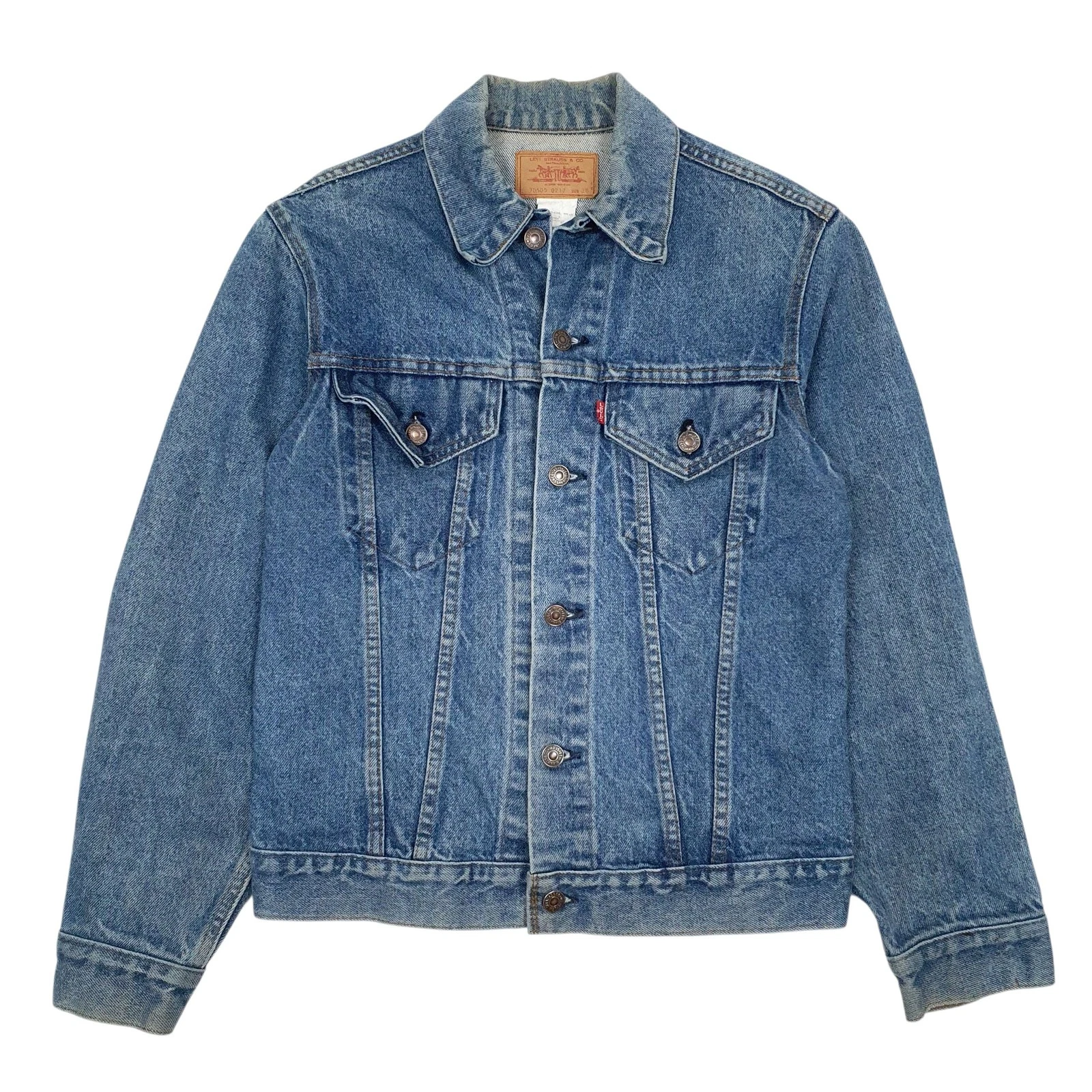 LEVIS Denim Jacket Coat Vintage 00s Type 3 Trucker Mens S