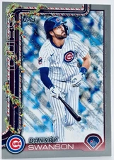 2025 Topps Holiday Dansby Swanson Glitter #H39 Cubs