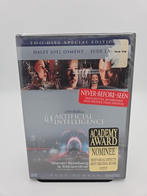 Artificial Intelligence - DVD Full Screen Brand New Fast Free Shipping 