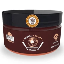 Sarna Baseball Glove Leather Conditioner Cream-Use on Gloves, Softball , and