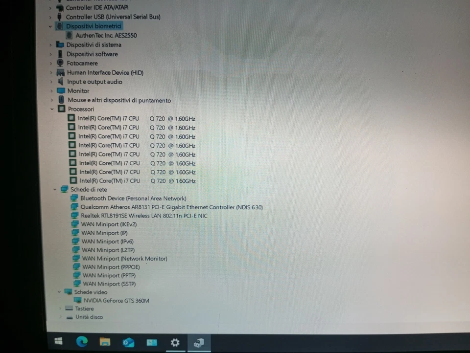 Pc Laptop Toshiba Qosmio X500 11N 18" i7 8gb 500+500 nvidia bluray Harman Kardon - Immagine 2 di 4