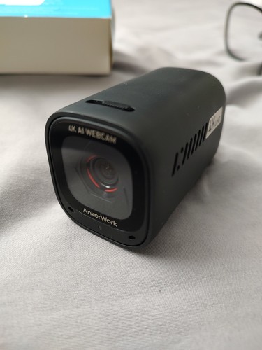 AnkerWork C310 Webcam 4K Ultra HD, 12MP, AI Auto Focus, AI Framing (Open Box) - 第 1/7 張圖片