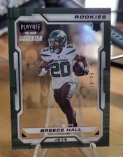 2022 Panini Chronicles - Clear Vision Rookies Breece Hall #CVR-2 Purple /49 🔥🐸