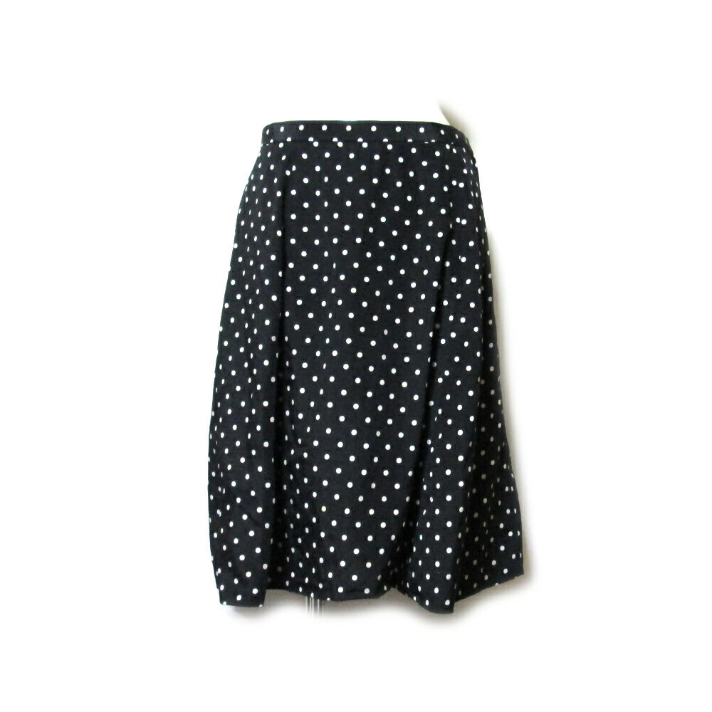 Junya Watanabe Comme Des Garcons S Polka Dot Skirt Black