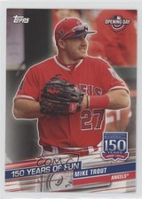 2019 Topps Opening Day 150 Years of Fun Mike Trout #YOF-25 1n6y