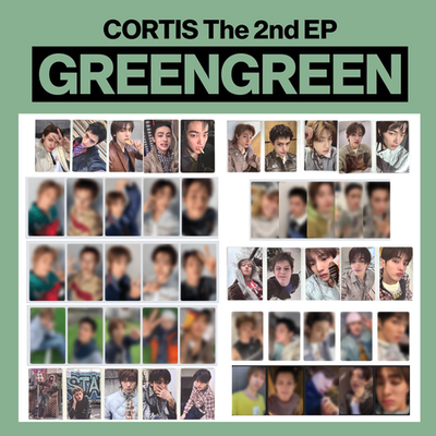 Pre-order] CORTIS The 2nd EP GREENGREEN PHOTOCARD EVENT POB KPOP