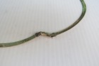 Vintage Italy Sterling Silver 925 Herringbone Weave Necklace 24" L — photo 4
