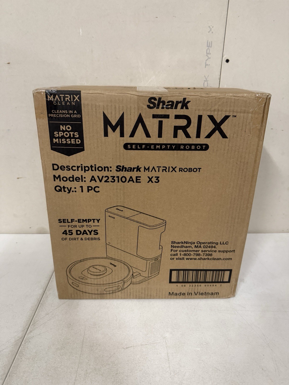 Shark AV2310AE Self-Emptying Robot Vacuum
