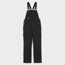 Men's DuluthFlex Fire Hose Utility Overalls  Black No Import Fees