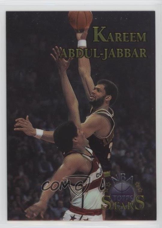 1996 Topps Stars Finest Kareem Abdul-Jabbar #1 HOF 0x5
