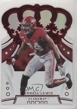 2020 Panini Chronicles Draft Picks Crown Royale Mirror Red Terrell Lewis 01su