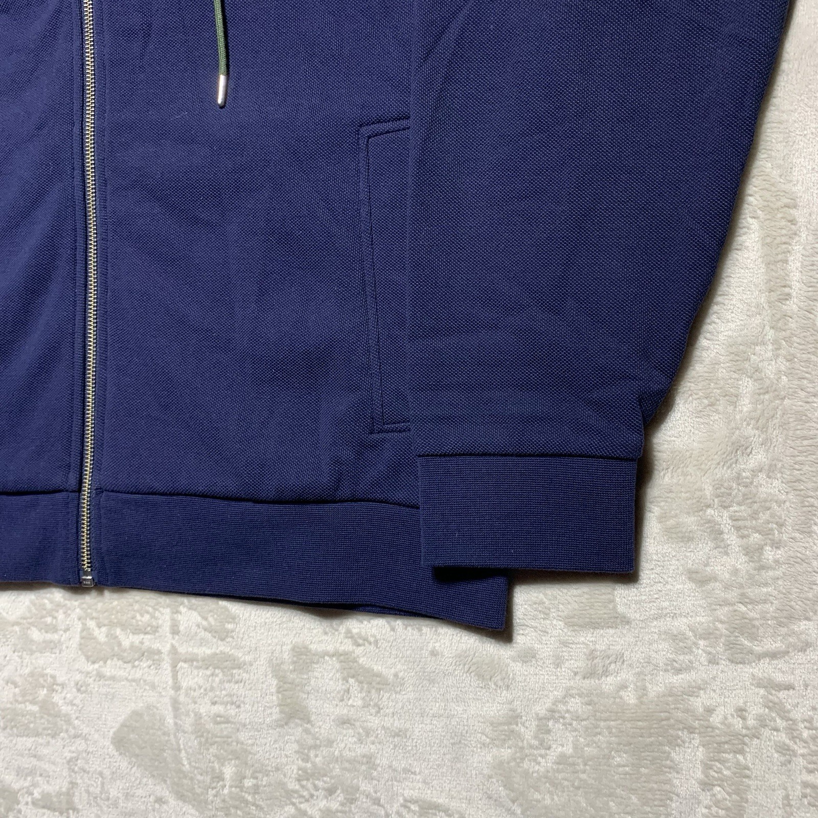 Lacoste Full Zip Track Jacket Mens Large 5 Colorblock Blue Green Preppy thumbnail 5