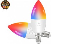 Alexa GlüHbirne E14 Led Lampen Smart Wlan Dimmbar Birne Rgb 16 Millionen Farben