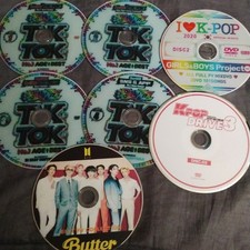 Dvd Buzz Tik Tok Western Music Kpop 6 Discs Bts 1 Disc Service