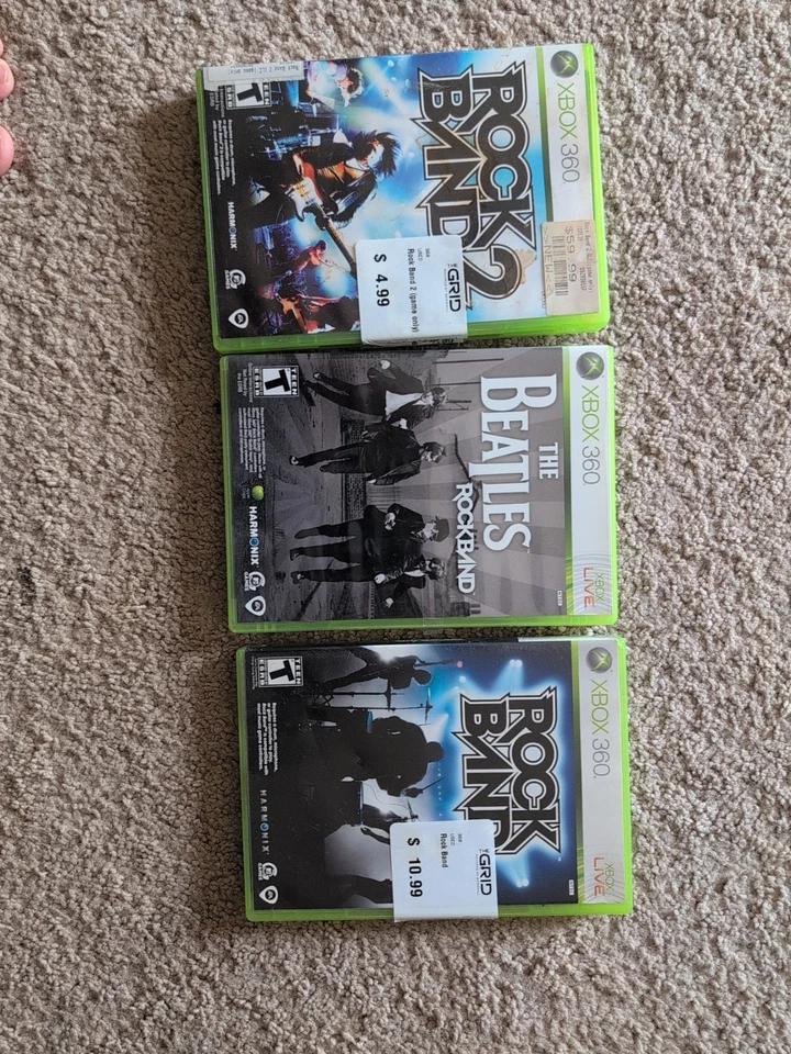 Juego de guitarra Rock Band 2 Drum An todo en estado de funcionamiento sin juego de baquetas incluido Foto 4 de 4