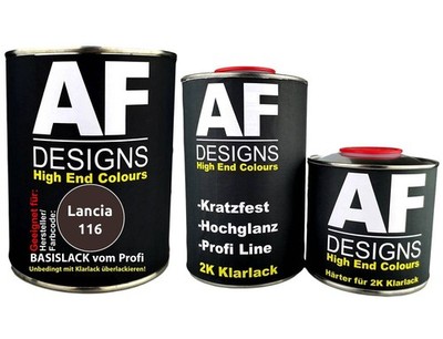 FÜR Lancia 116 Marrone Parioli 2,5L Autolack Set Klarlack Härter