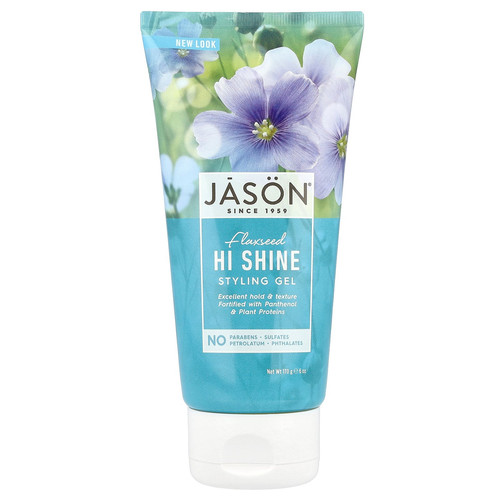 Styling Gel, Flaxseed Hi Shine, 6 oz (170 g) - Picture 1 of 2