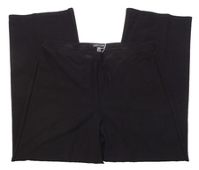 Eileen Fisher S 26.5" Crepe Viscose Blend Black Pull-On Pant Trouser Stretch EUC