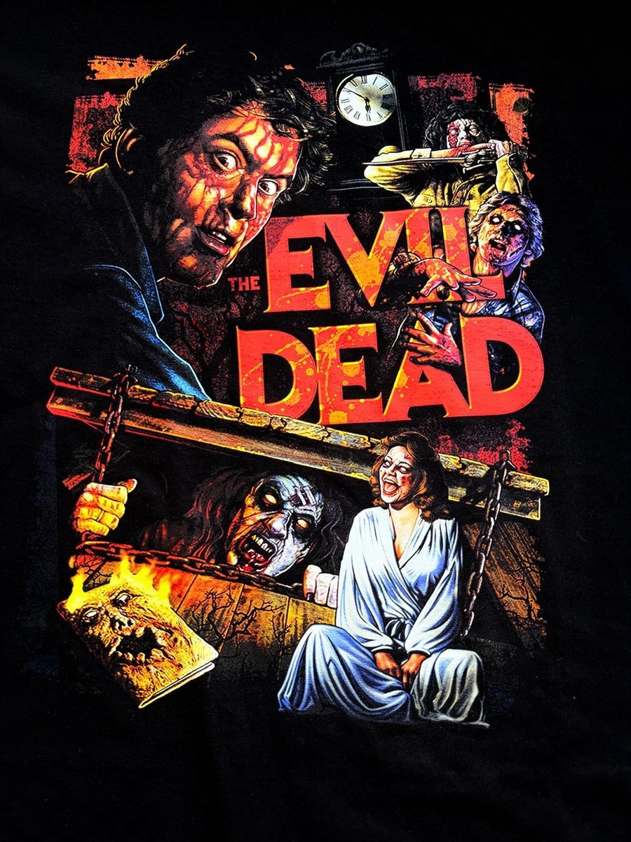 EVIL DEAD the Best Horror  80s Retro Vintage- B&C T-Shirt Unisex Size L