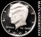 2004-S Silver Kennedy Half Dollar - Choice Gem Proof  Lustrous  #i1396