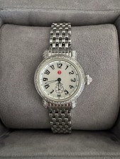 Michele CSX Women's Watch Diamond Mother of Pearl Dial Stainless Steel