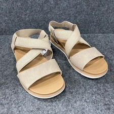 SKECHERS Bobs Desert Kiss Low Casual Sandals Women's Size 7 Taupe