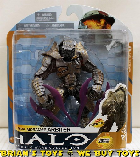 McFarlane Toys Halo Wars Collection Ripa 'Moramee Arbiter Action Figure NR