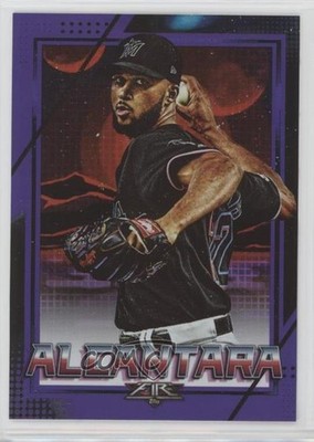 2020 Topps Fire Purple 13/99 Sandy Alcantara #125 8d2