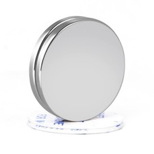 Corrosion-Resistant Neodymium Magnets - 1.26in, Double-Sided Adhesive, 2 Pack