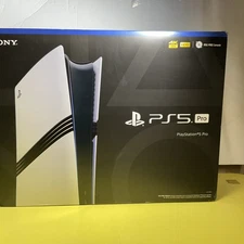 Sony PlayStation 5 Pro PS5 2TB White Console Gaming System CFI-7019 - Open Box