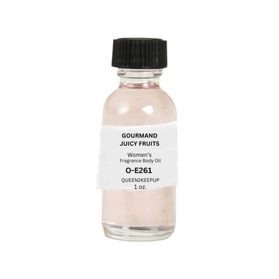 Gourmand Juicy Fruits (Women) Body Oil 1 oz Fragrance All Natural Scent