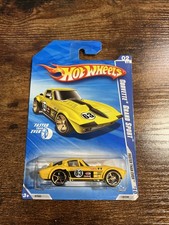 Hot Wheels 2010 Faster Than Ever Series #130 Corvette Grand Sport Yellow w/ FTEs